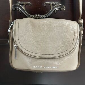Marc Jacobs Tan Leather Crossbody Bag